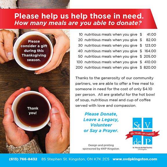 2022 Thanksgiving Donation Program